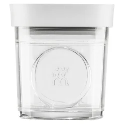 Set CUBE, XS / 3-pcs, transparent-blanc
