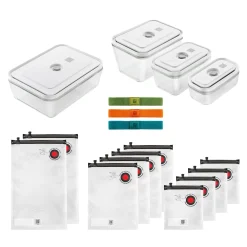Set d'accessoires sous vide, verre