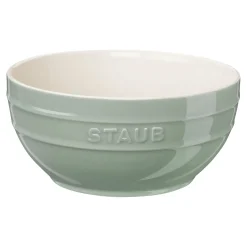 Set de bols avec pompe et couvercles sous vide, 5-pcs. /M/L/ 18/24cm, eucalyptus, Céramique