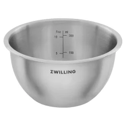 Set de bols S/M/L / 3-pcs, Acier inoxydable, Argent