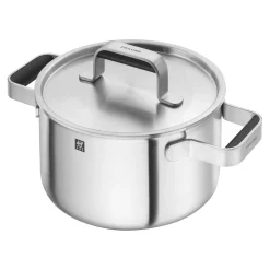 Set de casseroles et poêles, 5-pcs, Inox 18/10