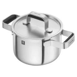 Set de casseroles et poêles, 5-pcs, Inox 18/10