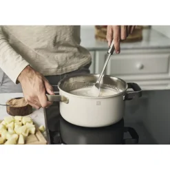 Set de casseroles et poêles, 5-pcs, Inox 18/10