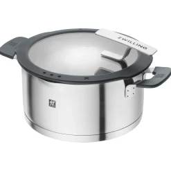 Set de casseroles, 5-pcs, Acier inoxydable