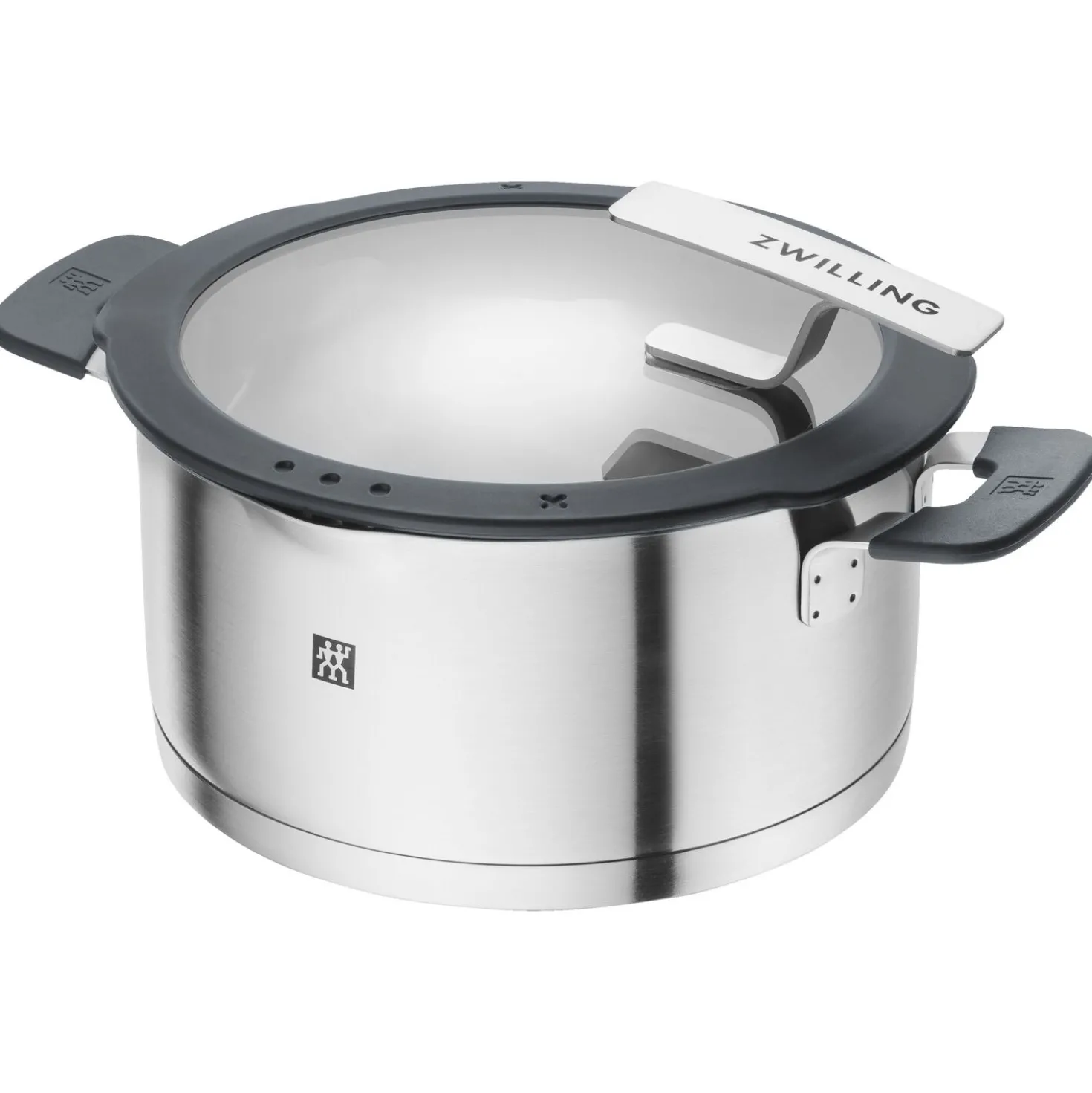 Set de casseroles, 5-pcs, Acier inoxydable