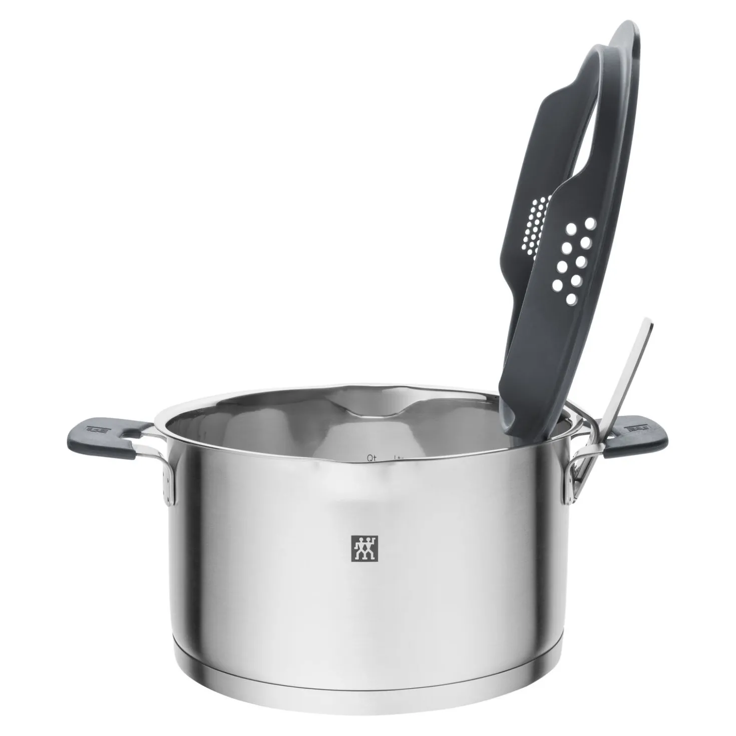 Set de casseroles, 5-pcs, Acier inoxydable
