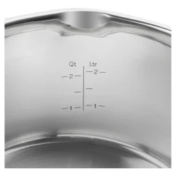 Set de casseroles, 4-pcs, Acier inoxydable