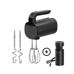 Set de démarrage pour pâtisserie avec batteur électrique, bols et accessoires, 11-pcs.