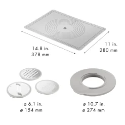 Set de démarrage pour p&acirc;tisserie avec batteur électrique, bols et accessoires, 11-pcs.