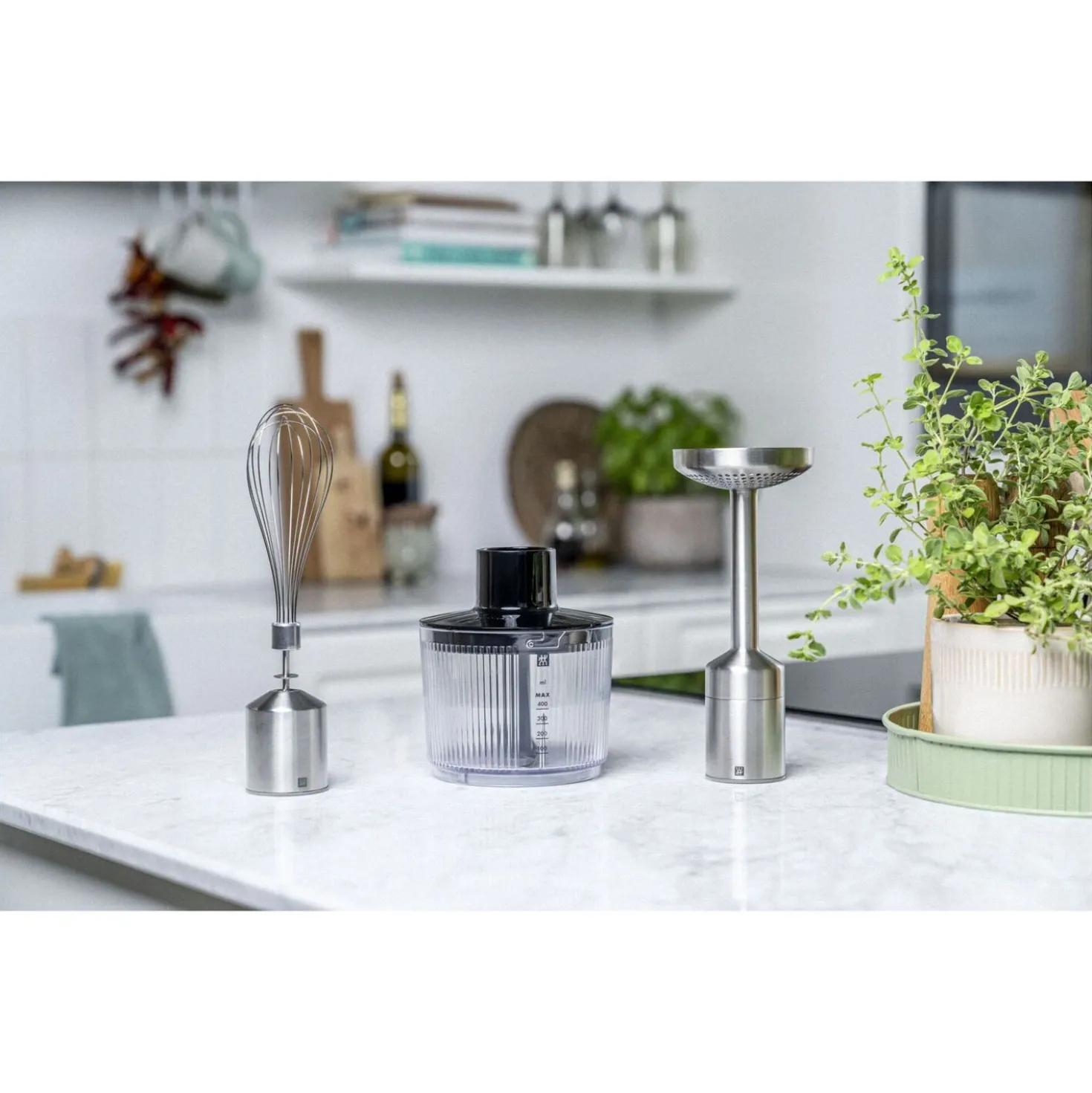 Set de mixeur plongeant, noir