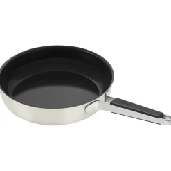 Set de poêles avec poêle de 28cm, poêle de 24cm et spatule en silicone, 3-pcs.