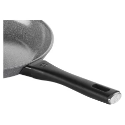 Set de poêles, 3-pcs. /20/24/28 cm, gris, Aluminium
