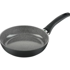 Set de poêles, 3-pcs. /20/24/28 cm, gris pierre, Aluminium