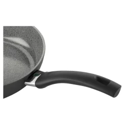 Set de poêles, 3-pcs. /20/24/28 cm, gris pierre, Aluminium