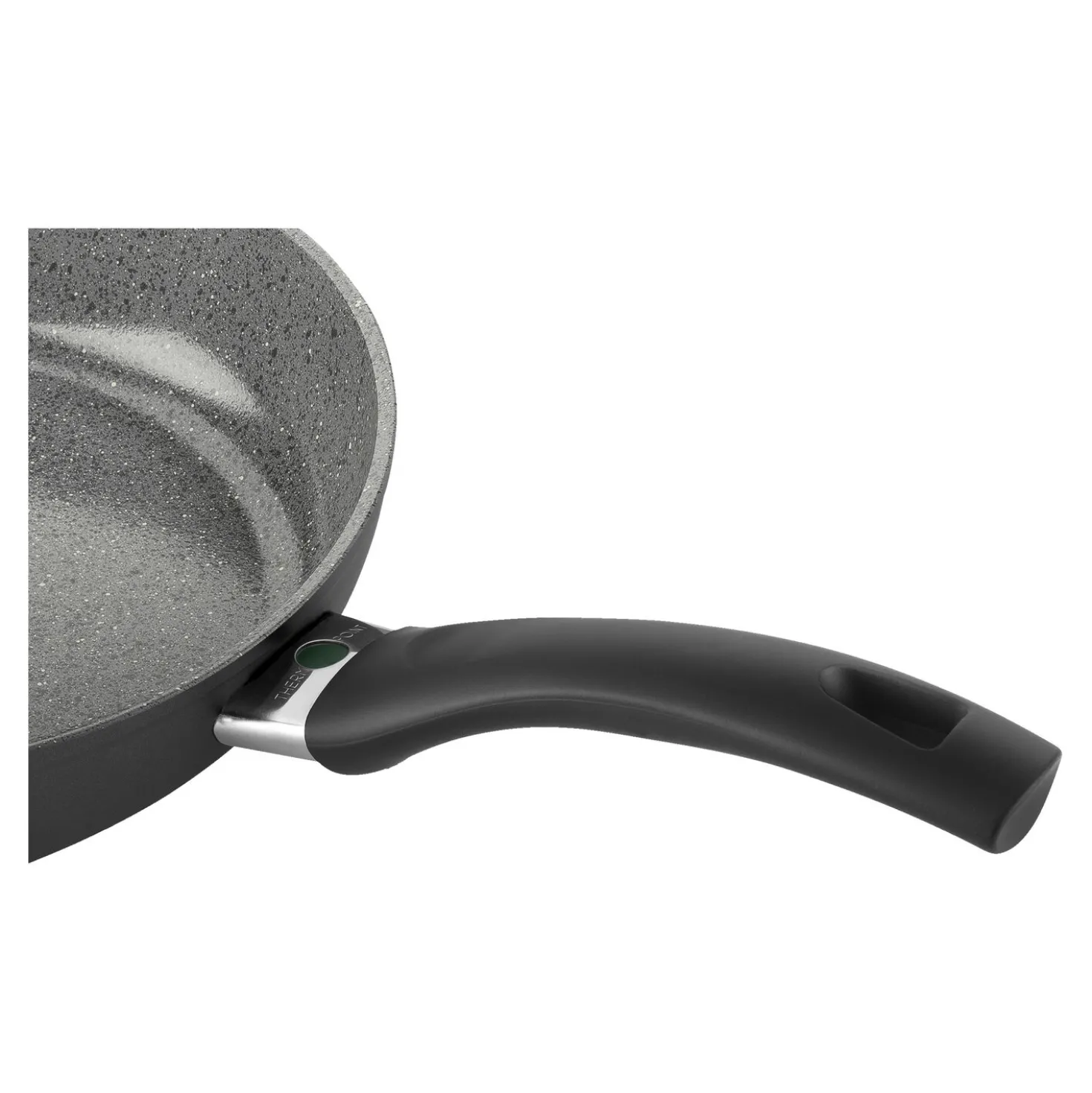 Set de poêles, 3-pcs. /20/24/28 cm, gris pierre, Aluminium