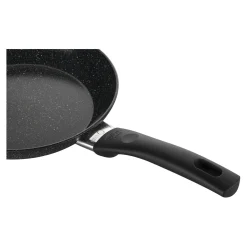 Set de poêles, 2-pcs. /24/28 cm, noir mat, Aluminium