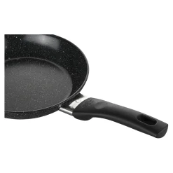 Set de poêles, 3-pcs. /20/24/28 cm, noir mat, Aluminium