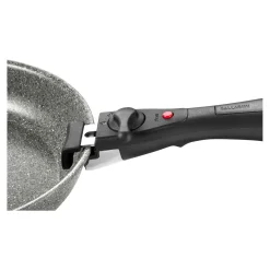 Set de poêles, 4-pcs, Aluminium, Revêtement antiadhésif en céramique