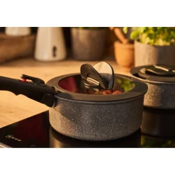 Set de poêles, 6-pcs, Aluminium, Revêtement antiadhésif en céramique