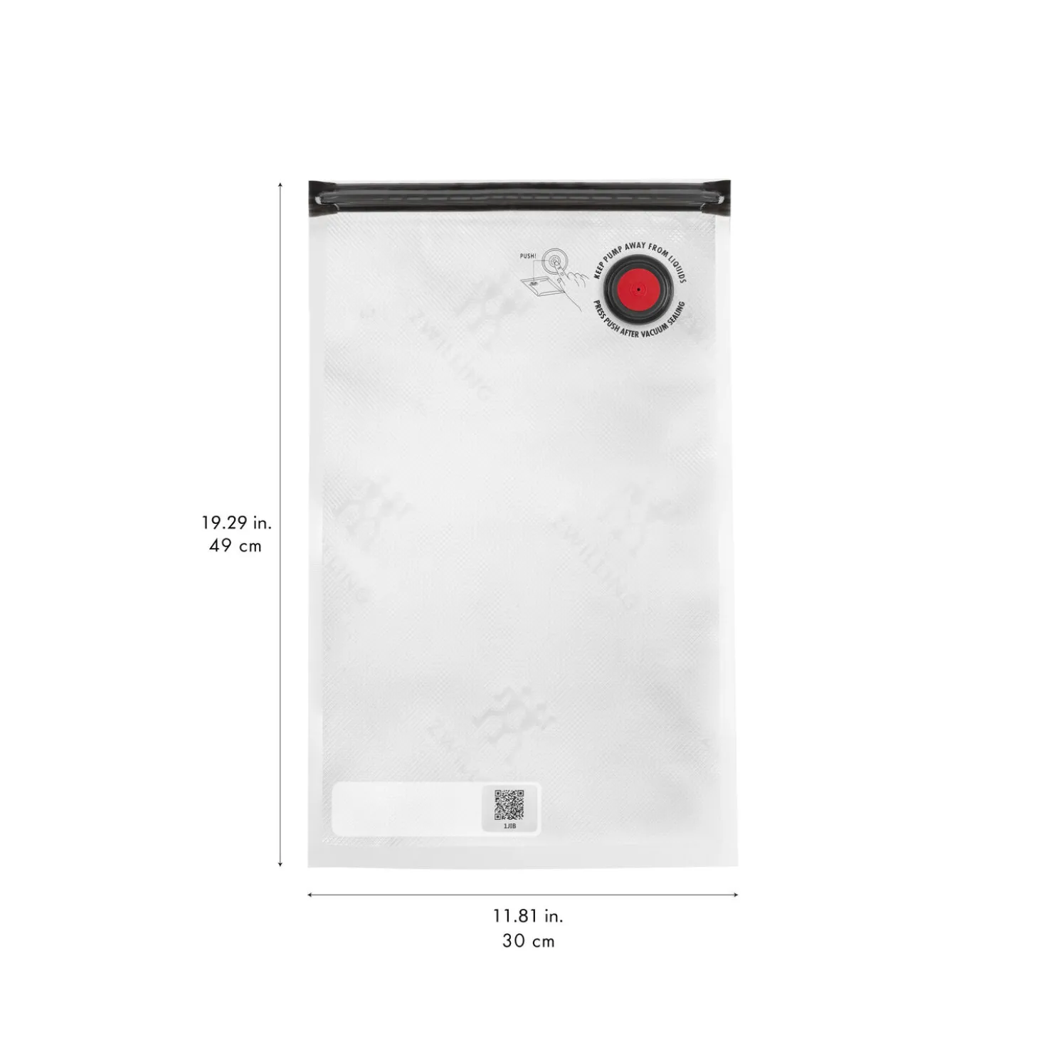 Set de sacs sous vide, S/M/L / 5-pcs