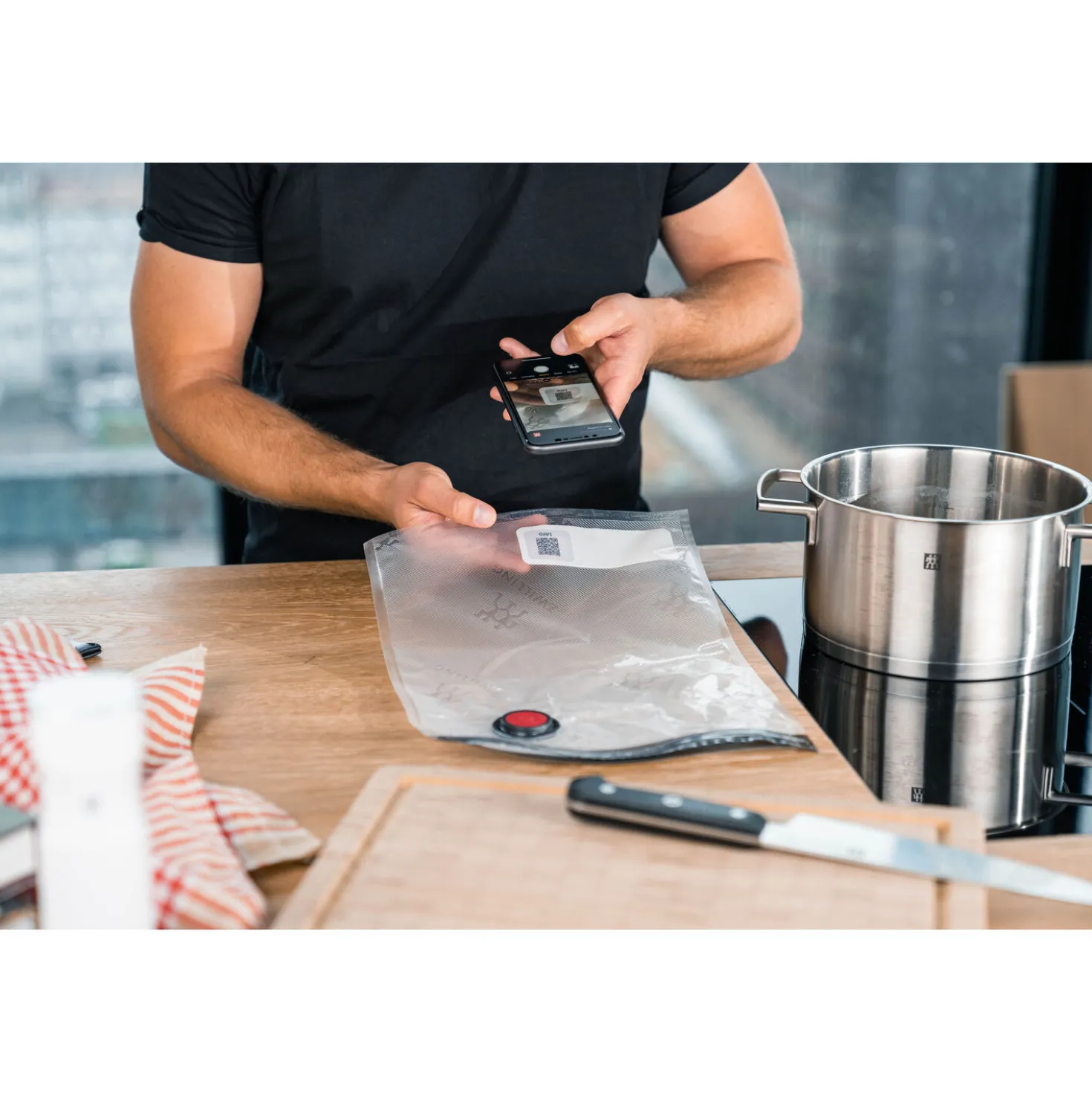 Set de sacs sous vide, S/M/L / 5-pcs