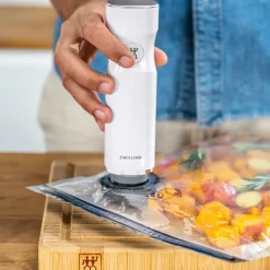Set de sous-vide bo&icirc;tes avec pompe & accessoires, 20-pcs. /S/M/L, couleurs mélangées, Verre