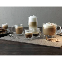 Set de verres à latte, 6 pcs / 450 ml