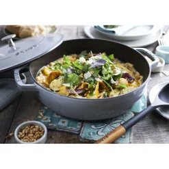 Set d&rsquo;accessoires de cuisine avec une pince, une cuillère multi-usages et une cuillère à servir, 3-pcs.
