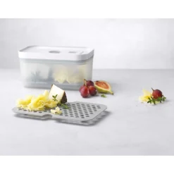 Set d&rsquo;accessoires sous vide pour bo&icirc;tes en plastique, M/L / 2-pcs