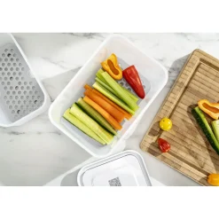 Set d&rsquo;accessoires sous vide pour bo&icirc;tes en plastique, M/L / 2-pcs