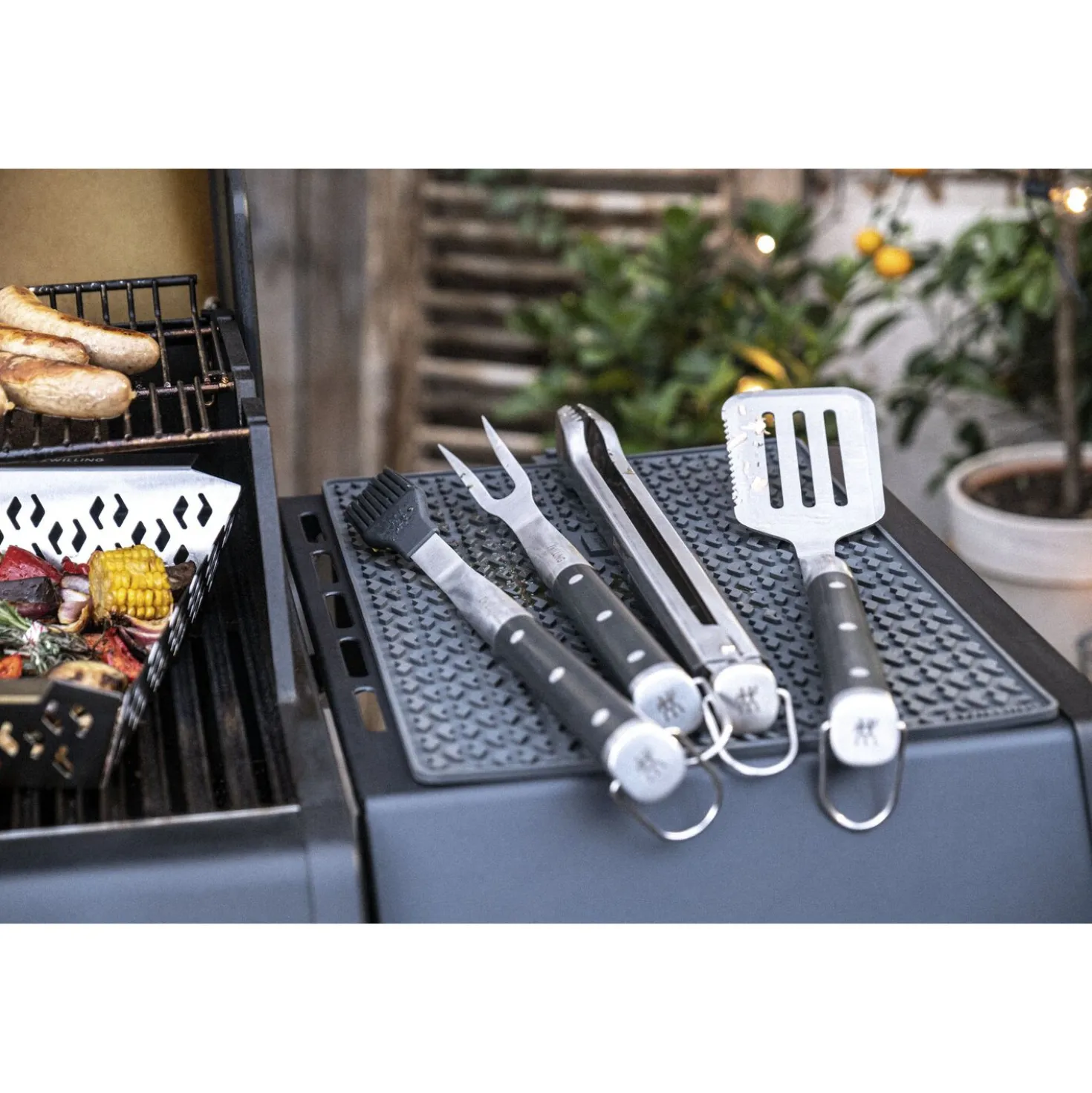 Set d'ustensiles de barbecue, 5-pcs