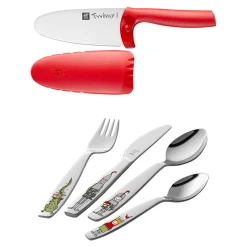 Set pour enfant avec couverts et couteau Twinny, 5-pcs.