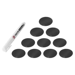 Set étiquettes et marqueurs craie CUBE, 11-pcs