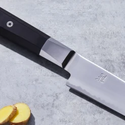 Sujihiki 24 cm, Brun, Bois de pakka