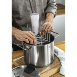 support sous vide, Acier inoxydable