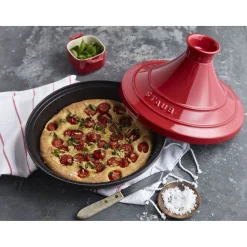 Tajine 28 cm, Fonte, Cerise