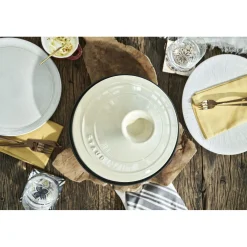 Tajine 20 cm, Fonte, Cream