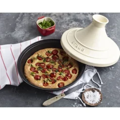 Tajine 20 cm, Fonte, Cream