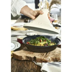 Tajine 28 cm, Fonte, Cream