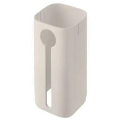 étui CUBE 3S / 10 cm, Blanc ivoire