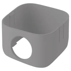 étui CUBE S / 10 cm, Gris