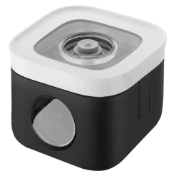 étui CUBE S / 10 cm, Noir mat