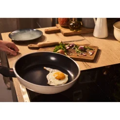 Wok, 28 cm, Aluminium, Revêtement antiadhésif en céramique