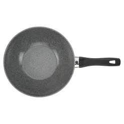 Wok, 28 cm, Aluminium, Revêtement antiadhésif en céramique